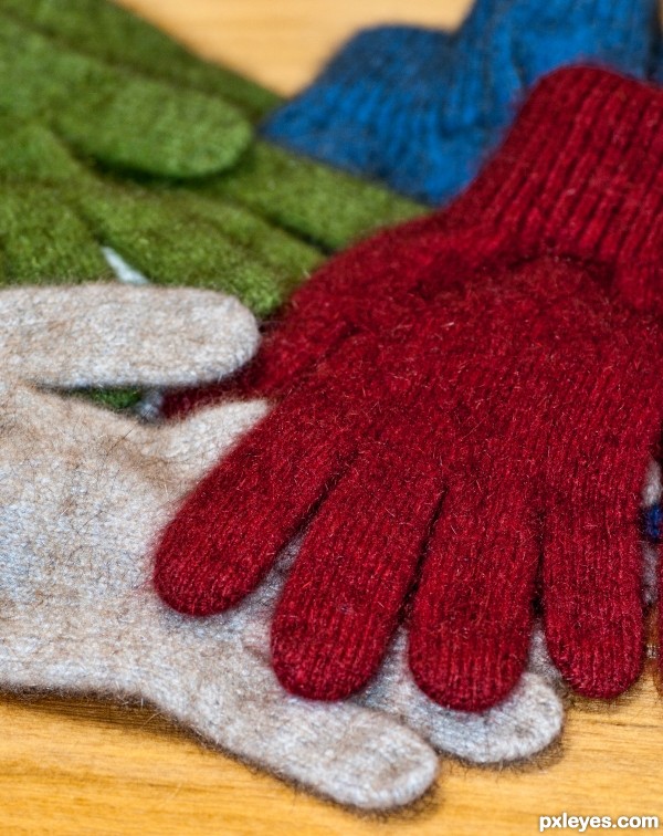 Warm Woolen Mittens